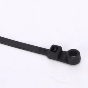 CHINEE XG 4.8*300mm Self Locking Nylon 66 Cable Ties with X49 Mounting Hole 94V 2 Fire Rating 40~+120 Working Temp