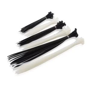 CHINEE Zip Ties 8 Inch Black Zip Ties with 50lbs Tensile Strength Cord Cable Management