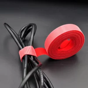 CHINEE 100% Nylon Back to Back Hook and Loop Cable Wrap Tie Multi colored Hook Loop Fastener Tape for Wire Bundling