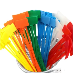CHINEE 100 PCS Multi Color Self Locking Nylon Cable Tie Flexible Plastic Zip Tie for Cable Management