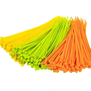 CHINEE 100mm 12mm Natural Plastic Zip Ties Self-Locking Nylon 66 Transparent UV ROHS CE REACH for Fire Rated -40~85C
