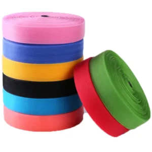 CHINEE 100mm Eco-Friendly Flexible Self Adhesive Heat Resistant Hook and Loop Hair Roll Tape with Custom Printed Logo for Fashion Hair