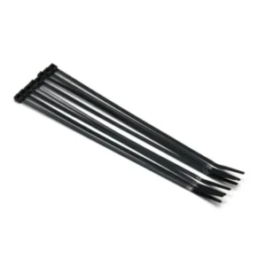 CHINEE 100pcs 2.5X200MM UV Resistant Self-Locking Plastic Nylon Cable Zip Tie Cable Ties Car Tool