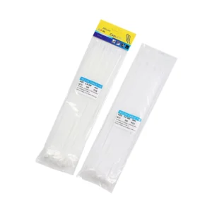 CHINEE 100pcs 6 Inch 150mm Nylon Cable Zip Ties Self Locking Plastic Wire Management Ties with Custom Logo Multi Purpose