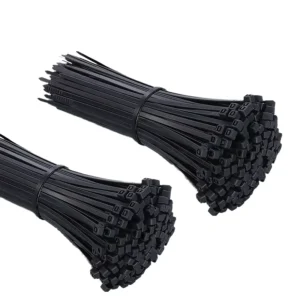 CHINEE 100pcs Custom Industrial Plastic Nylon 66 Cable Zip Ties Self Locking Wiring Accessories Cable Ties 300mm X 4.8mm Tie Wraps