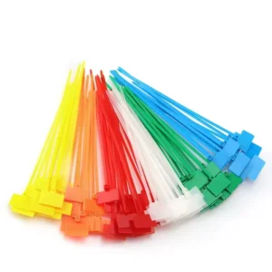 CHINEE 100pcs Nylon 66 Self-Locking 4*150mm Cable Ties for FTTH 5G Network