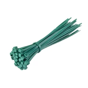 CHINEE 100pcs UV Resistant Multi Color Self Locking Nylon Cable Tie Neat Compartment Storage Zip Ties