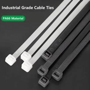 CHINEE 10x1500mm Self locking Nylon PA66 Zip Ties 9*1500mm UV Resistant High Quality Cable Ties Length 59″ Tensile Strength 80kg 176lbs