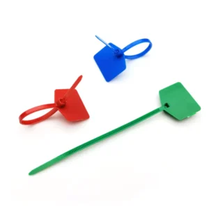 CHINEE 120mm 220mm Self locking Markers Tag Cable Ties Plastic Zip Nylon Seal Tag