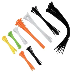 CHINEE 12Inch Custom Color 40LB RED 300mm Plastic Self locking Nylon 66 Cable Ties