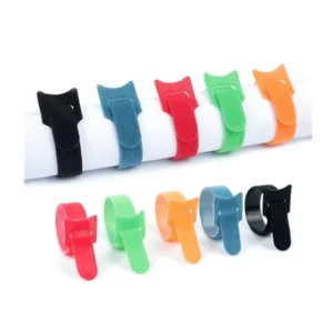 CHINEE 12x150mm Eco Friendly Double Self Adhesive Nylon with Resistance and Self Gripping Feature Back to Back Hook and Loop Cable Tie