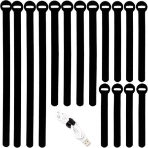CHINEE 150PCS Eco Friendly Reusable Nylon Cable Ties 4 6 8 10inch Multi Purpose Adjustable Fastening Organizer Home Office Data Centers