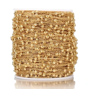 CHINEE 2 Meters Satellite Cable Link Beads Chains DIY Bracelet Jewelry Making Necklace Handicraft Anklets Accessories
