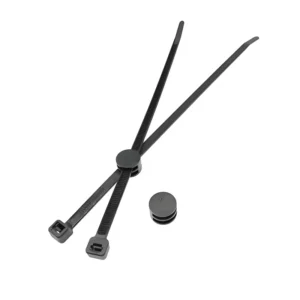 CHINEE 2 Piece Self Locking Nylon Cable Ties Coupler Fire Rated 94V 2 CE RoHS Certified Industrial Use 4.8 7.6mm Width Multiple Routing