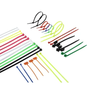 CHINEE 2.5*100MM Nylon 66 PA6 Tensile Strength Multi-Purpose Plastic Cable Tie Self-Locking Zip Tie for Indoor Outdoor Use