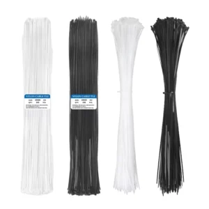 CHINEE 2.5*100mm 40 ~ +120 Self Locking Heat Resistant PA66 Nylon Cable Tie for Electrical Cabinet