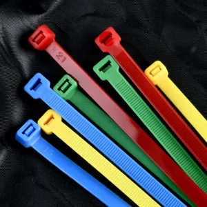 CHINEE 2.5*100mm Multi-Color Reusable Self-Locking Nylon Industrial Cable Ties Red Yellow Blue Green RUNBO