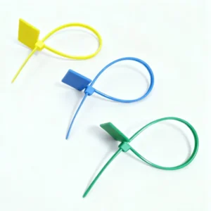 CHINEE 2.5*100mm Nylon Cable Label Tie Network Cable Mark Tie Multi functional Zip Cable Ties Marker with Many Colors
