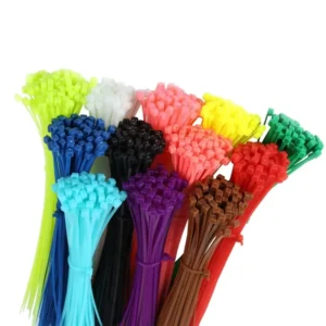 CHINEE 2.5-8.8 Nylon Cable Tie for Electrical Wires 12/2 Optional Stainless Steel Cable Tie