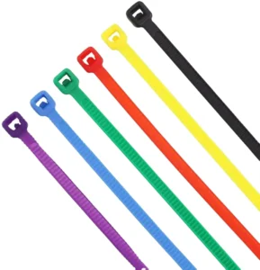 CHINEE 2.5100mm 4300mm 6 Inch PA66 Nylon Cable Zip Ties Multi Color Self Locking Flexible Plastic Cable Straps