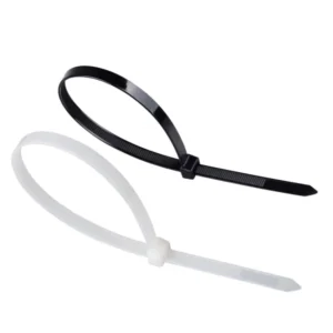 CHINEE 2.5mm Black Self-Locking Nylon Cable Ties Zip Ties