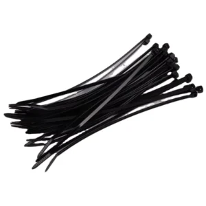 CHINEE 2.5x100mm 4 Inch Small Black Natural Self locking Grey UV Resistant Protected Cable Tie