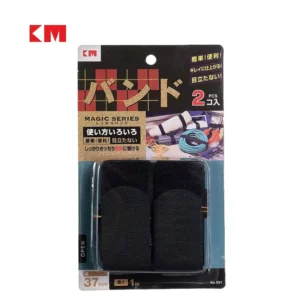 CHINEE 2Pcs 100cm Adjustable Cable Strap Back to Back Hook and Loop Fastener with Plastic Buckle