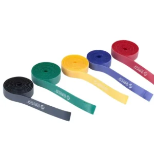 CHINEE 3 M Colorful Adjustable Hook and Loop Garden Ties Plant Tie Plant Tape Widely Use Home and Office Hook Loop Cable Tie