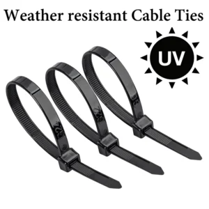 CHINEE 3.6*200mm Self-Locking Heat-resistant UV Resistant Eco-friendly Nylon66 Cable Zip Ties