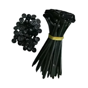 CHINEE 300set Nylon 66 Universal Self-Locking Heavy Duty UV Resistant Cable Ties 5mm X 90mm for Car Body