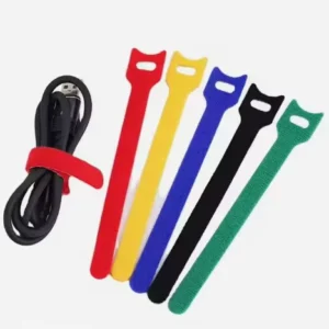 CHINEE 30PCS 50PCS 100PCS Pack Velcro Back to Back Nylon Ties Reusable Cable Ties Hook and Loop Velcro Straps