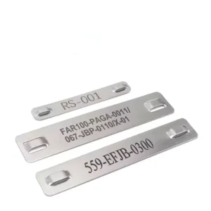 CHINEE 316 & 304 Stainless Steel Cable Identification Label and Marker Plate Cable Ties for Industrial Electrical Use