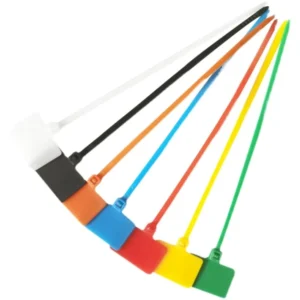 CHINEE 4*200Mm Nylon Cable Ties Tag Labels Plastic Loop Ties Markers Cable Tag Self locking Zip Ties Easy Mark