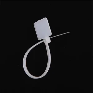 CHINEE 4*200mm Custom High Temperature Resistance Marker Cable Tie Uv protection Plastic Zip Tie
