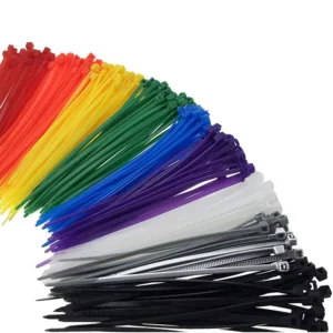 CHINEE 4.8*200mm Self Locking Nylon Cable Ties for Industrial Use Customizable