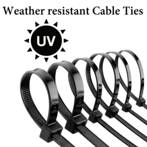 CHINEE 4.8*300 mm UV Resistant Self Locking Cable Ties Colorful Nylon 66 Zip Ties