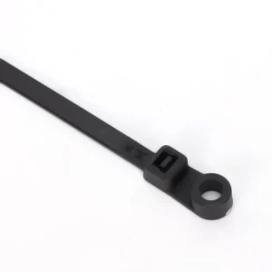 CHINEE 4.8x200mm Self Locking Nylon 66 Screw Mounted X13 Cable Ties with 5.2mm Mounting Hole for M5 Screws 113 00061 113 00060 T50MRX