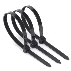 CHINEE 4.8x300mm Self-Locking UV Resistant Nylon High Temperature Resistant Industrial Cable Ties for Cable Management
