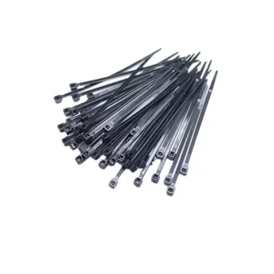 CHINEE 500pcs Flexible Nylon6.6 Mini Cable Ties 2.5x80mm Self locking 18lbs Heat Resistant for DIY Home Garden