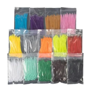 CHINEE 60lbs 4.8mm Cable Ties Eco Friendly Durable Size Custom Nylon Zip Tie Natural or Black Cable Wire Tie