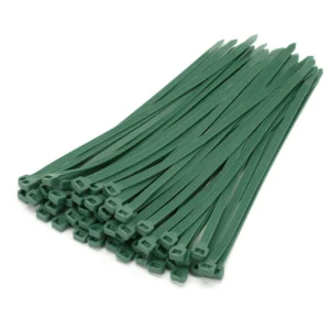 CHINEE 7.6*300mm Dark Green Nylon 66 Self-Locking Cable Ties Plastic Cable Tie Wire Zip Ties PA66 Christmas Tree Color