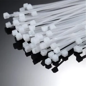 CHINEE 7.6X400 Plastic Tie Straps Wire Zip Ties Customized Self Locking Nylon Cable Ties