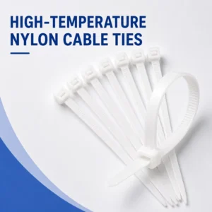 CHINEE 8*500 550 600 650 720 760mm Self locking Heat Resistant Nylon Zip Ties Temp Range 120°C 180°C for High Temp Industrial Use