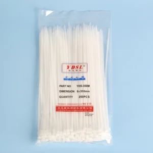 CHINEE 8mm Nylon Cable Ties for Wire Management 350mm Cable Strap Self-Locking Cable Tie Wraps Nylon 66 UV