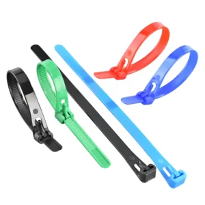 CHINEE 8x600mm Releasable Cable Ties CE ROHS Certified High Quality Reusable Nylon Zip Ties 7.6x600mm Cable Strap