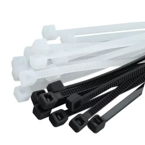 CHINEE 9*800mm Heavy Duty Nylon UV Resistant Self Locking Cable Ties for Industrial Electrical Applications and Mounting