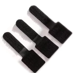 CHINEE Adhesive Backed Cable Ties Hook and Loop Cord Holder Wrap
