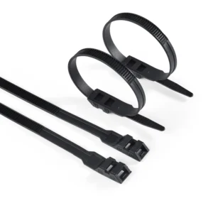 CHINEE Adjustable Bungee Cords & Cable Ties Versatile for Black Wire in Home Office and Industrial Settings