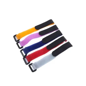 CHINEE Adjustable Cable Ties Multipurpose Hook and Loop Belt Buckle Strap Colored Reusable Hook and Loop Fastener Strap With Buckle