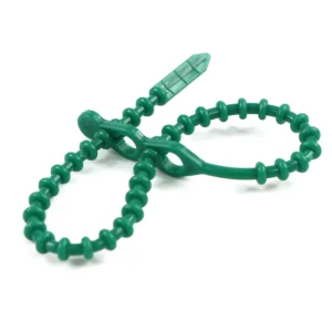 CHINEE Adjustable Fish Bone Plastic Twist Tie Reusable Garden Plant Cable Tie Garden Supplies for Plant Fixing Banding